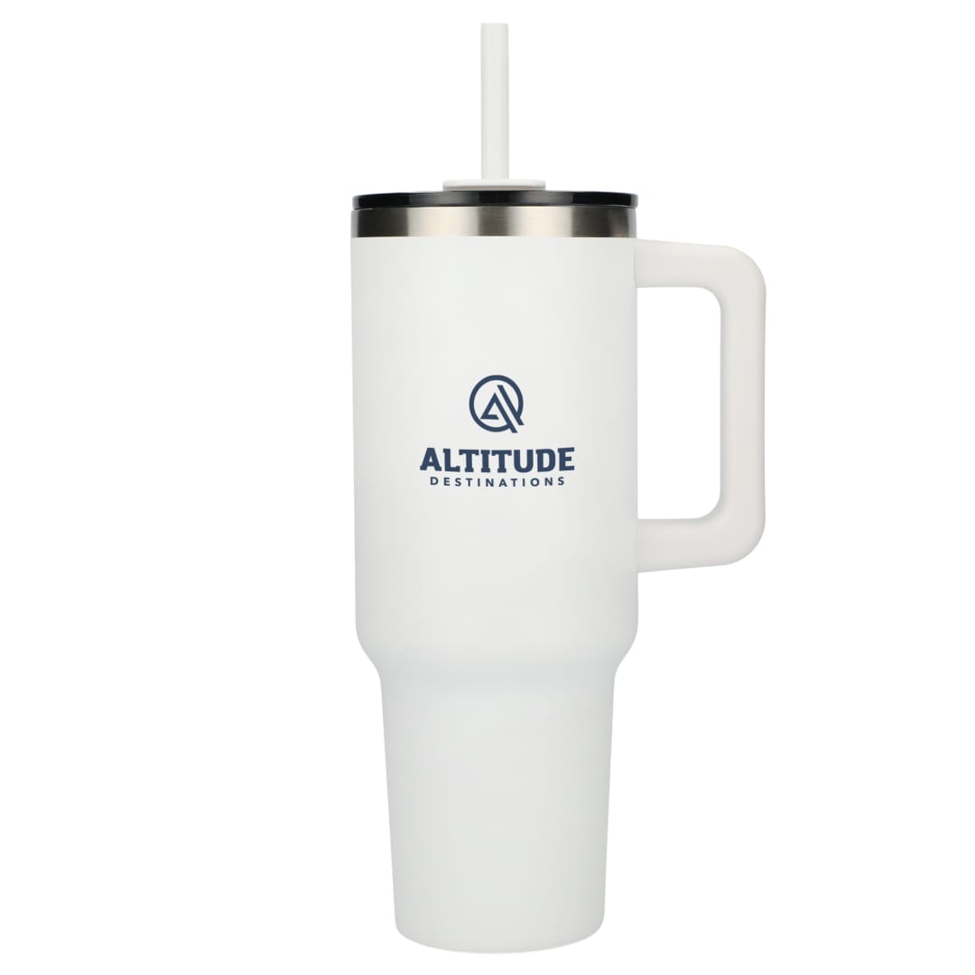 Pinnacle Recycled Travel Tumbler with Straw 40oz 284