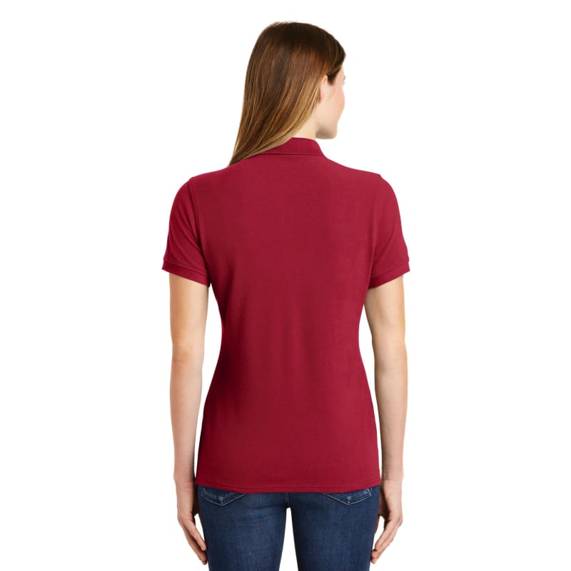 Port & Company Ladies Combed Ring Spun Pique Polo. 5