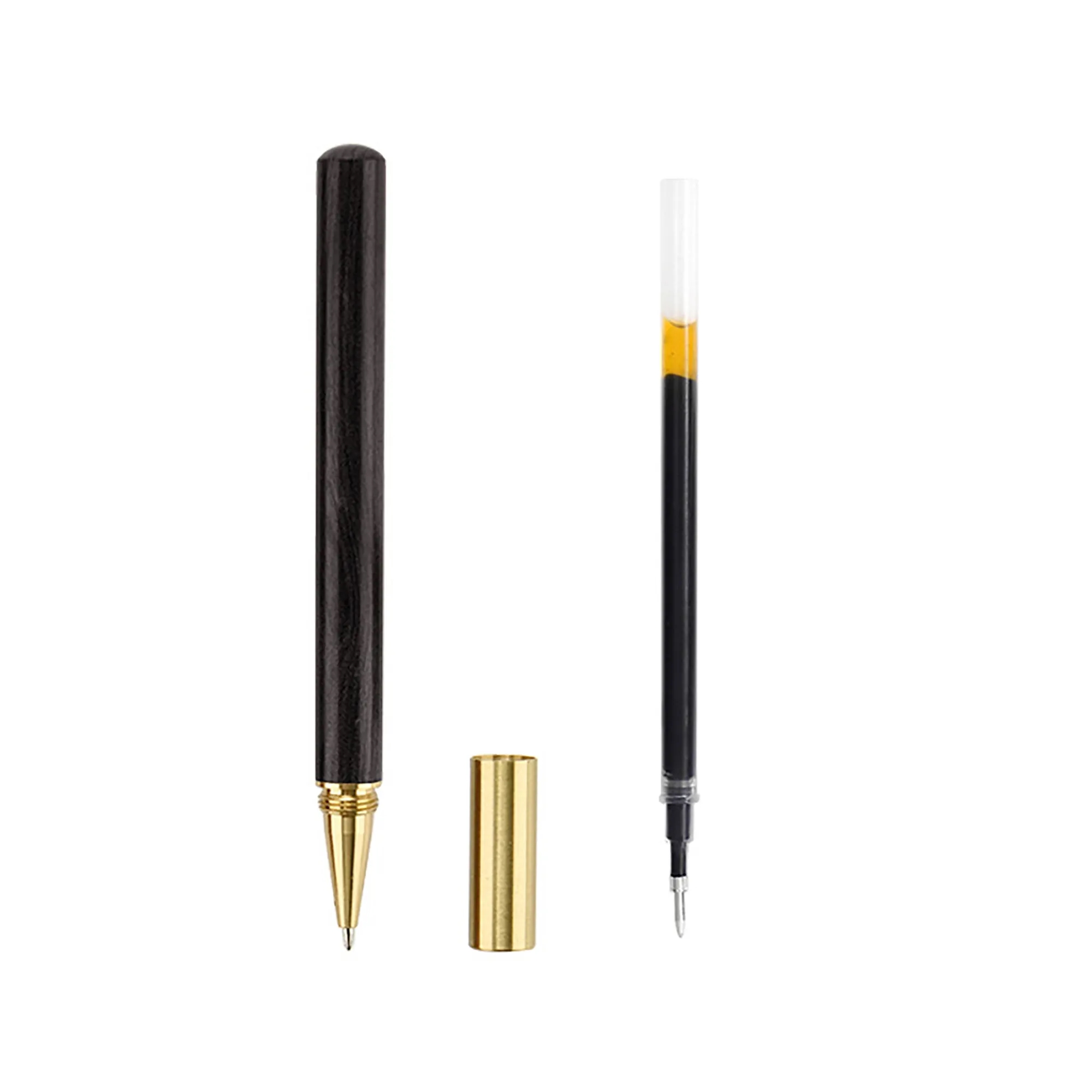Brass and Rosewood Business Pen with Twist Cap 3