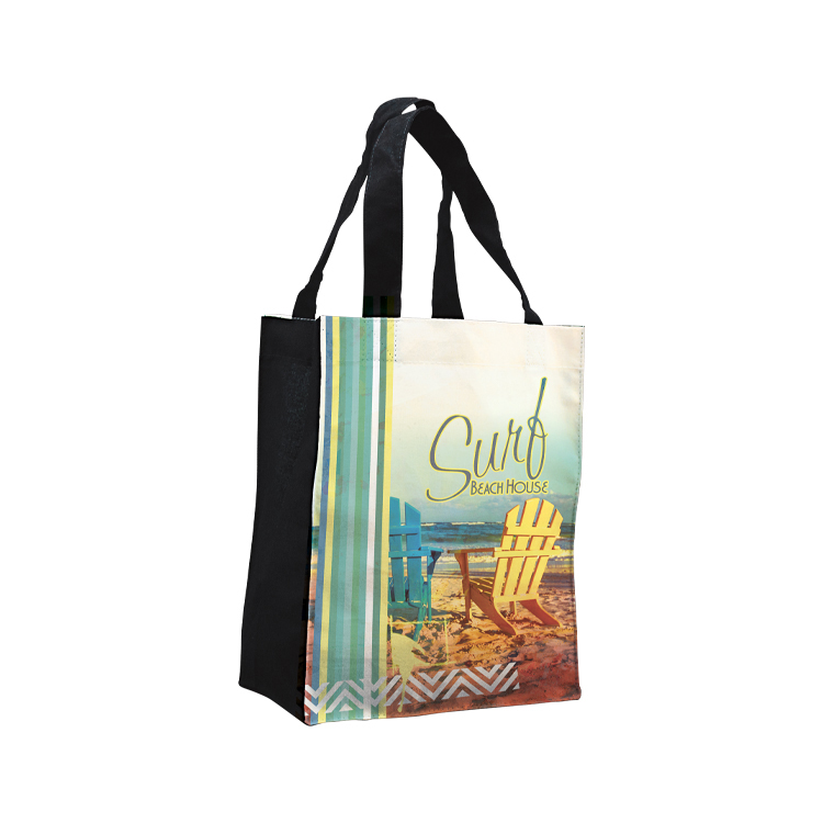 Small Vibrant Color Cotton Tote 3