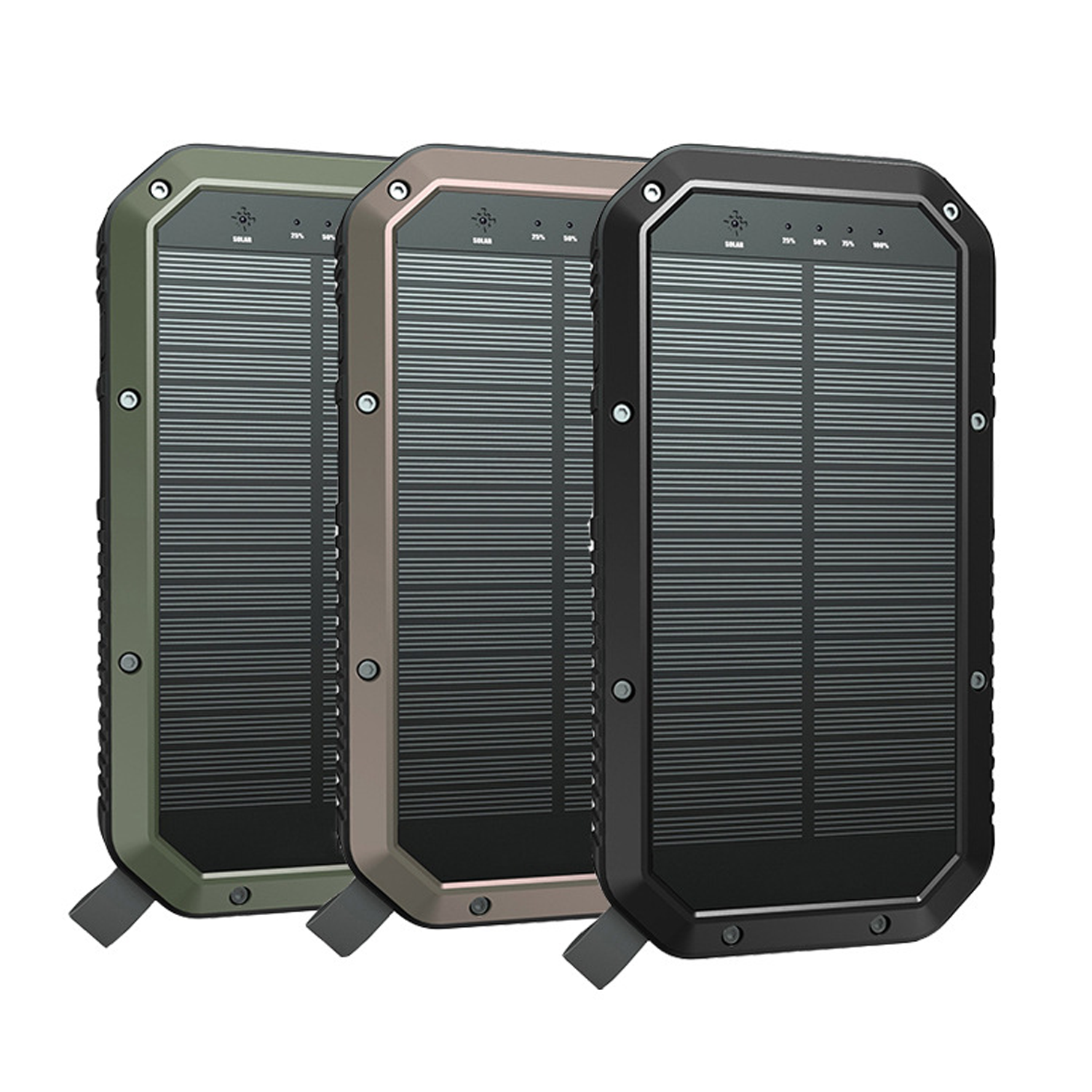 20000mAh Wireless Charging Solar Power Bank 3