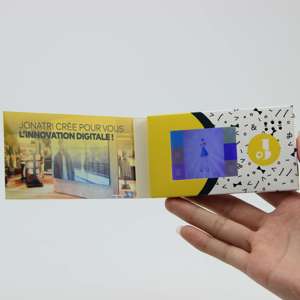 2.4 inch LCD Business Card Video Brochure-1GB 2