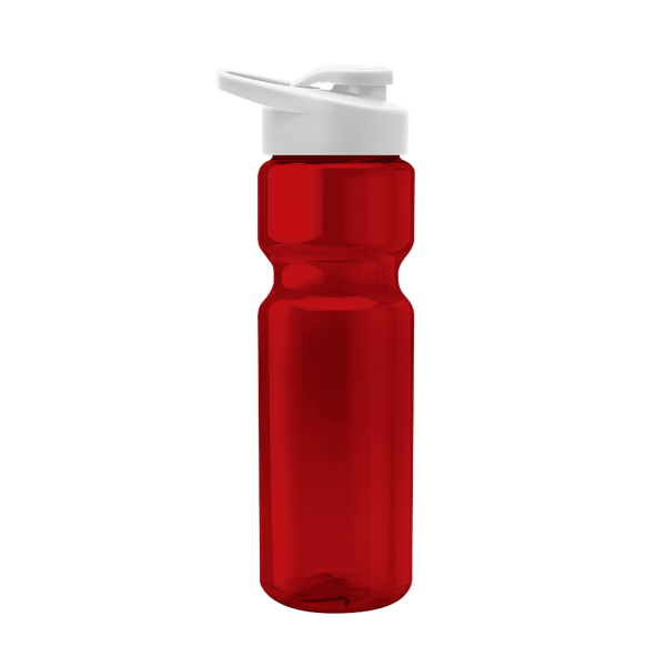 Blazer 28oz Transparent Bike Bottle w/Drink-thru Lid 2456