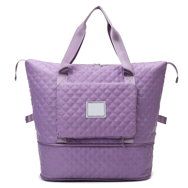 Foldable Travel Sport Tote Handbag Yoga Weekender Duffel Bag 12