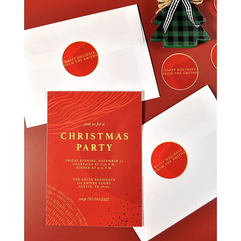 Custom Full Color 5 X 7 Inch Invitation Cards 88