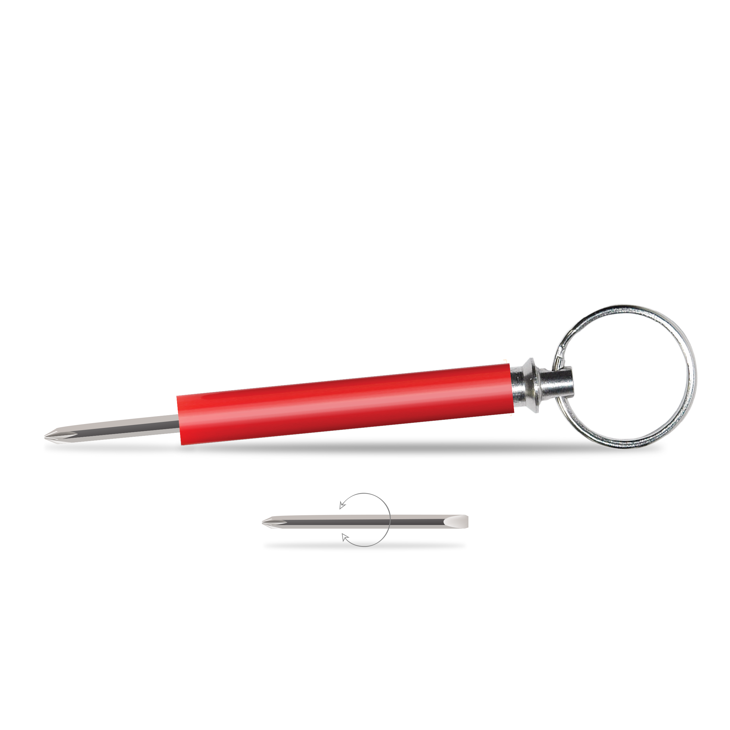 Pocket Partner™ Reversible Screwdriver Key Tag 17