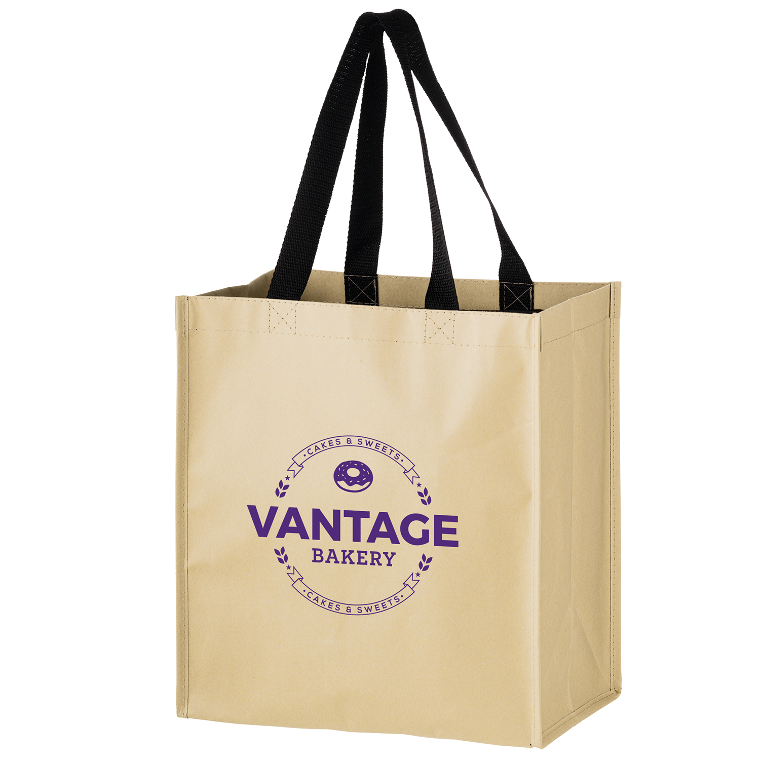 Paper over Non-Woven Hybrid Tote 1