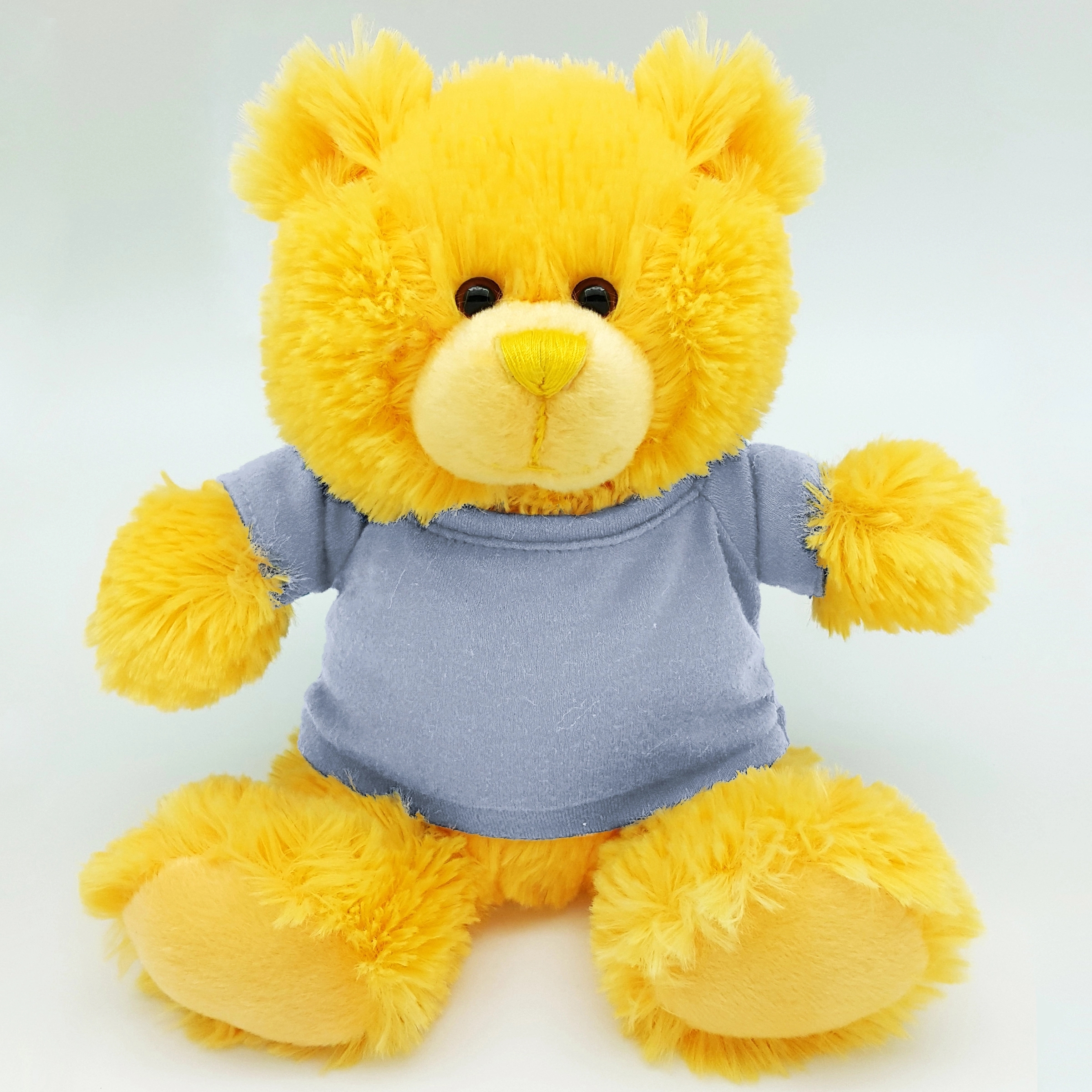 8" Bright Color Yellow Bear 8