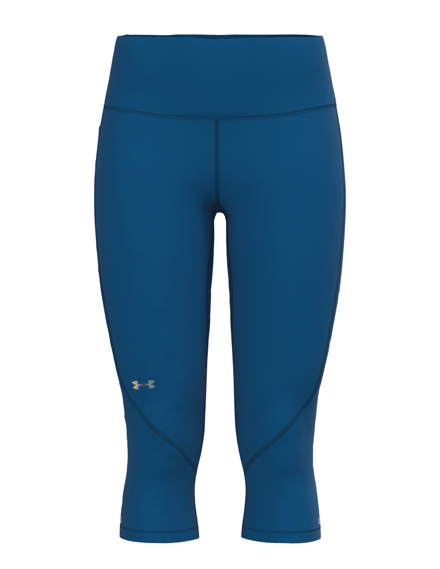 Women's UA RUSH No-Slip Waistband Capris 2