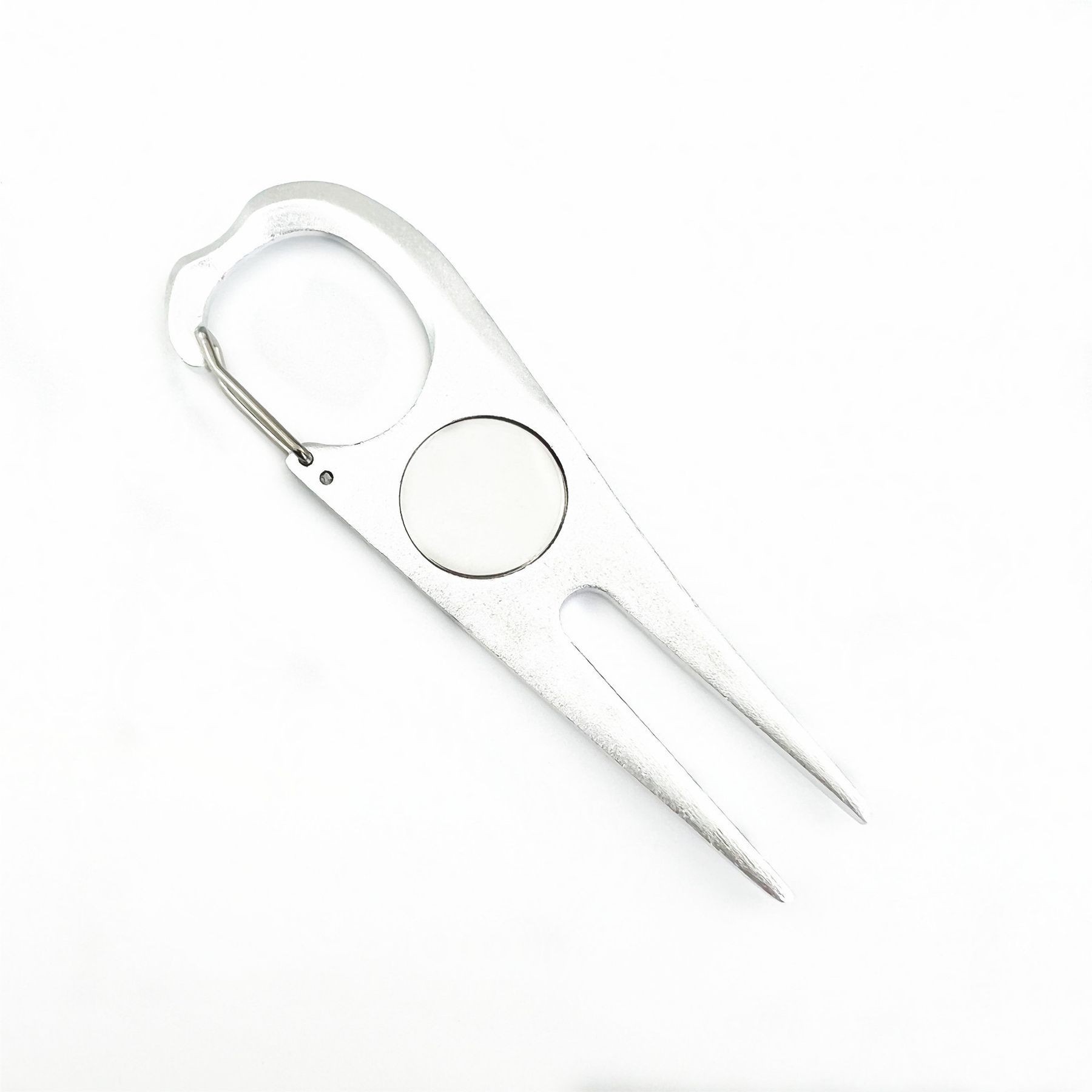 Aluminum Golf Green Fork Golf Ball Club Divot Repair Tool 8