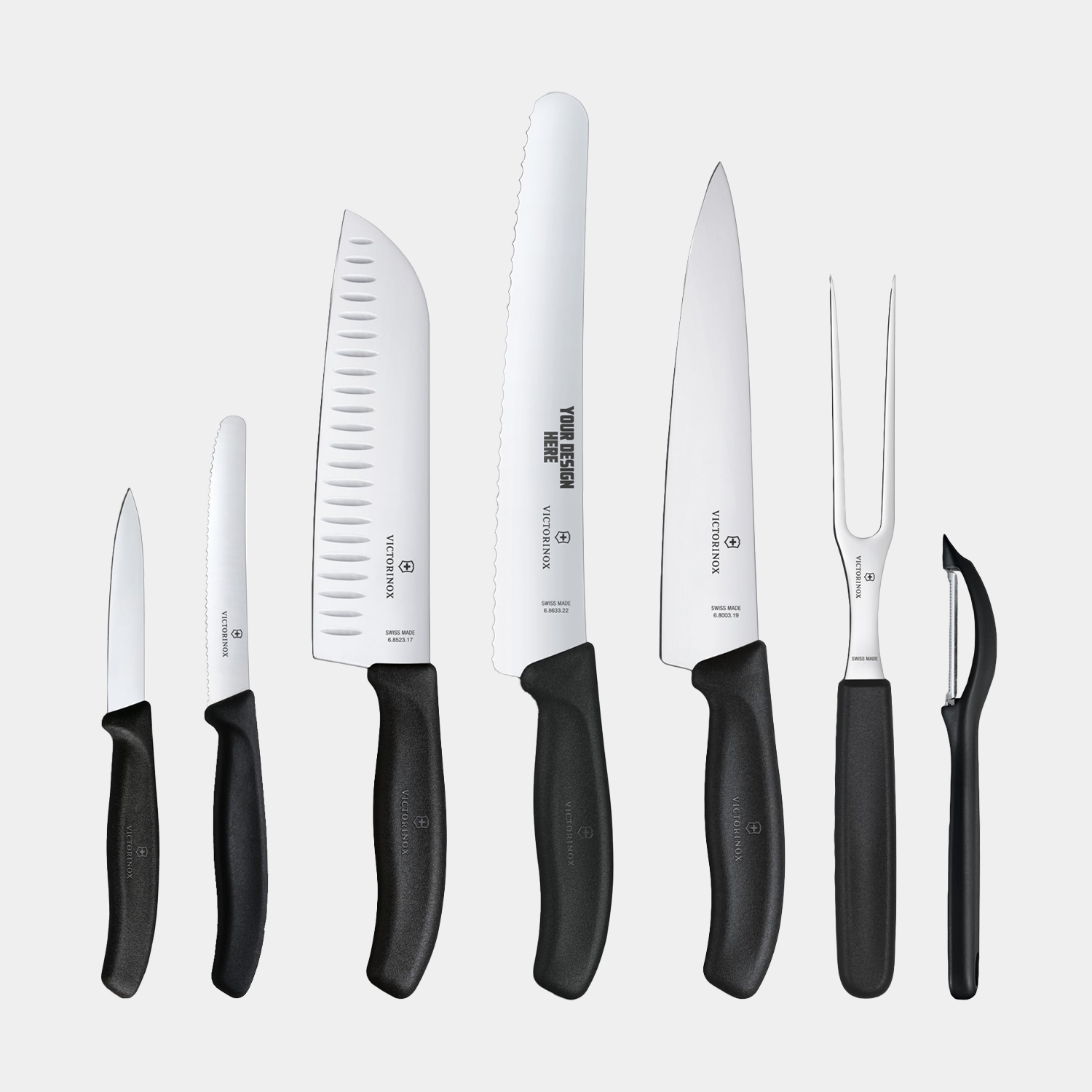 Victorinox® - Swiss Army German Made 7-Piece Kitchen Knife Set 1