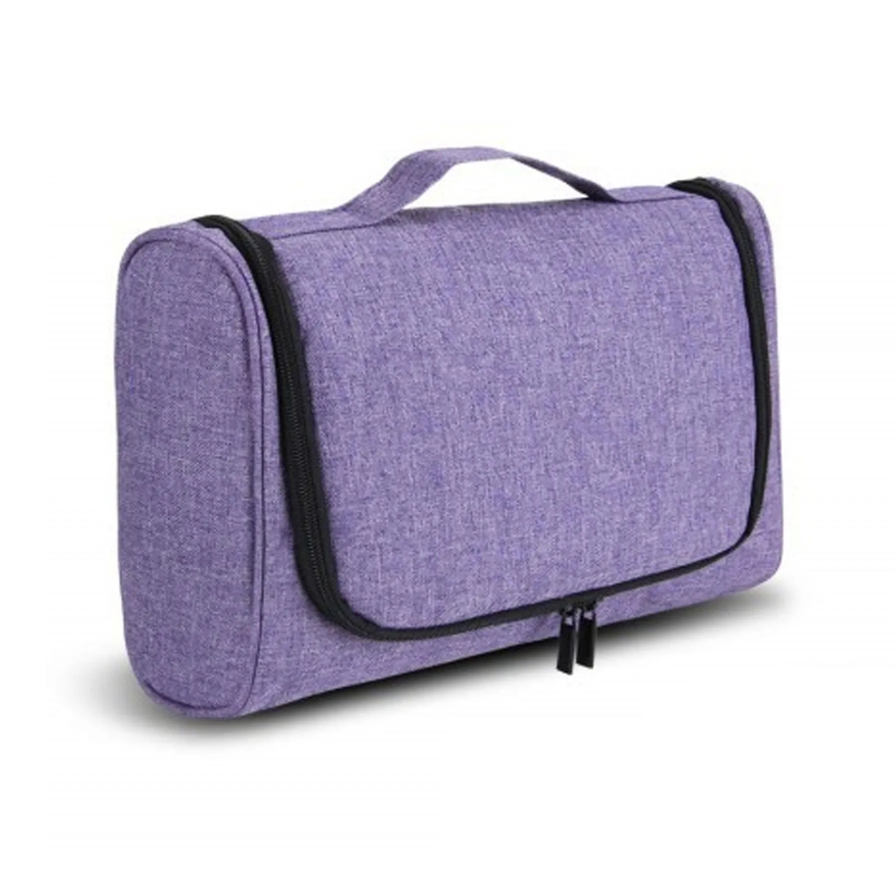 Canvas Multi Compartment Wash Bag 3