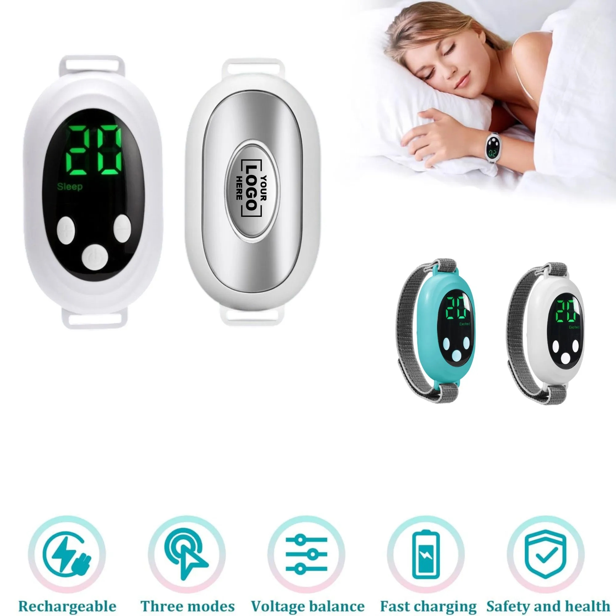 Portable Sleep Support Device With Display