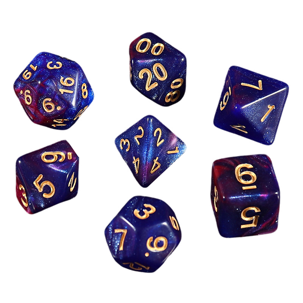 Polyhedral Dice Set with Pouch 3