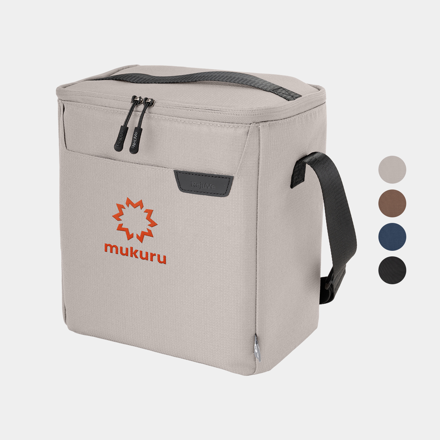 12-Can RejuVe® ROVE Recycled Heather Soft Pack Insulated Cooler Bag 5