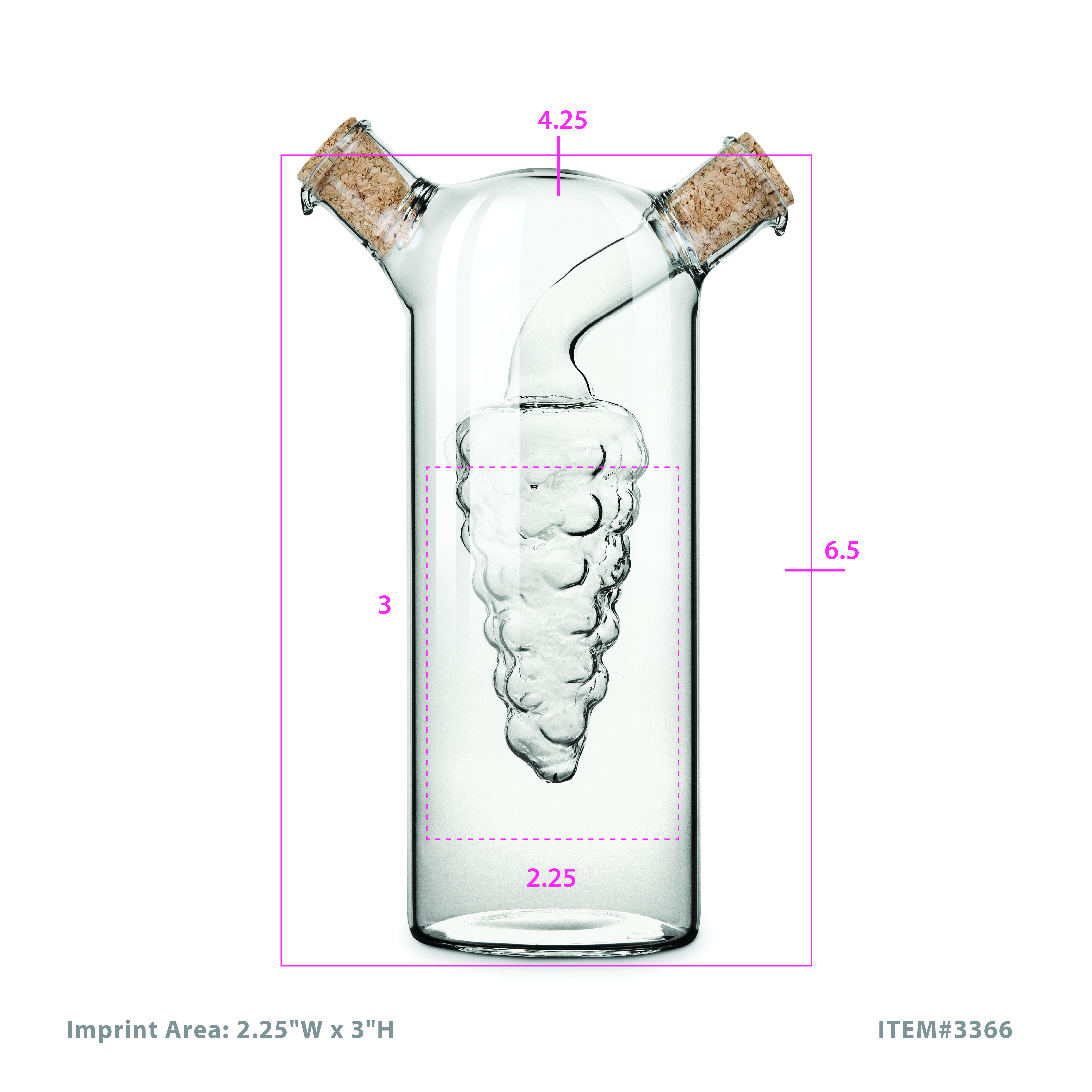 Twine Living® Oil & Vinegar Cruet 5