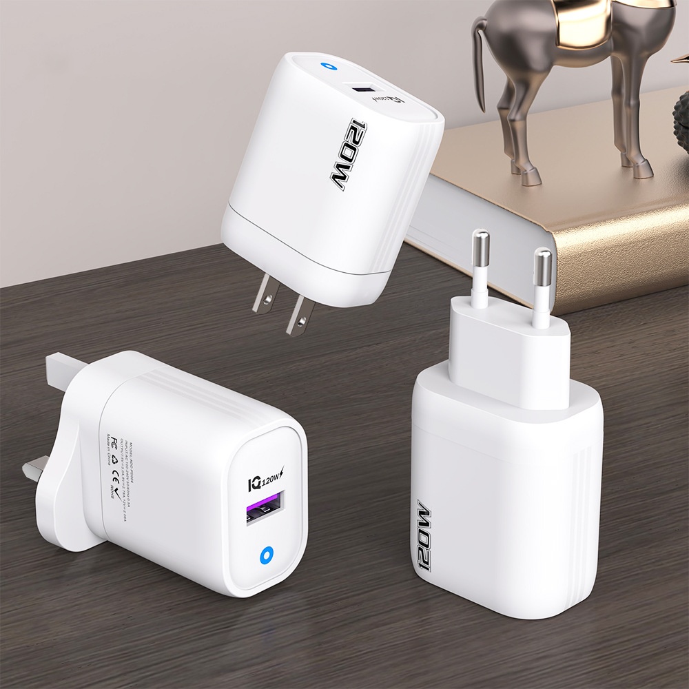 Oval-Shaped USB Wall Charger 6