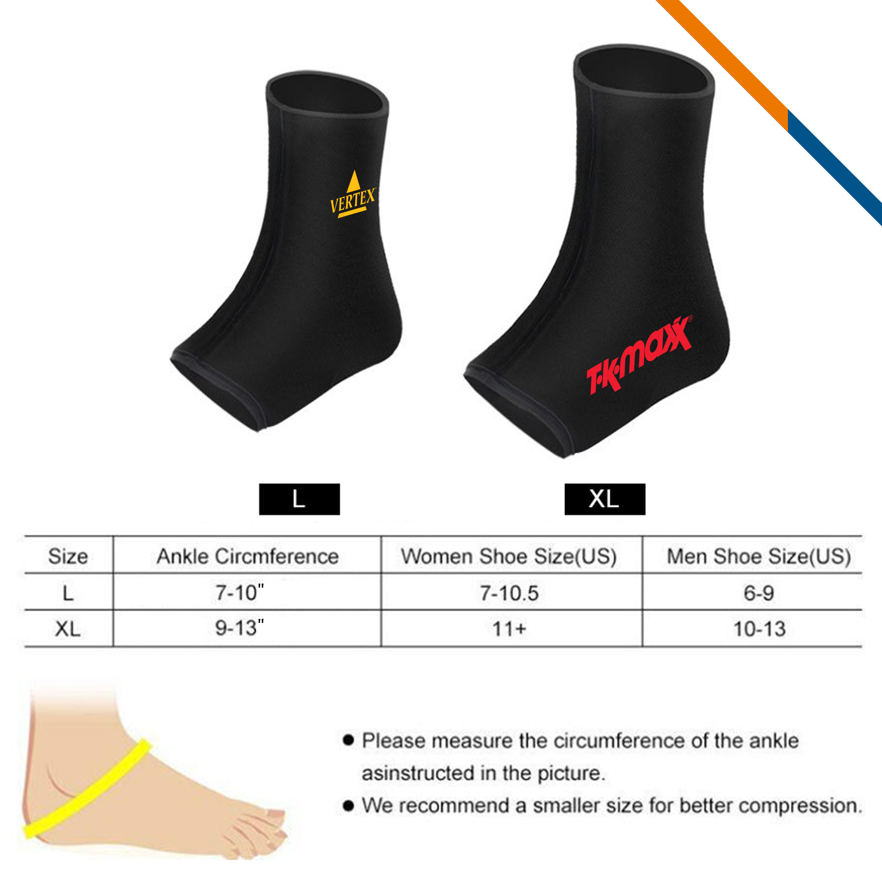 Balup Solid Gel Ankle Wrap 7