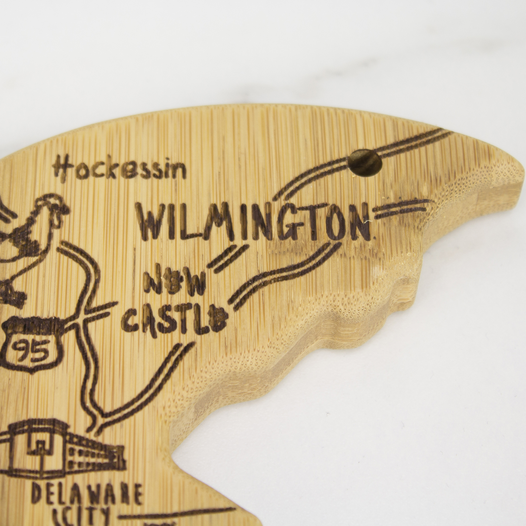 Destination Delaware Cutting & Serving Board 3