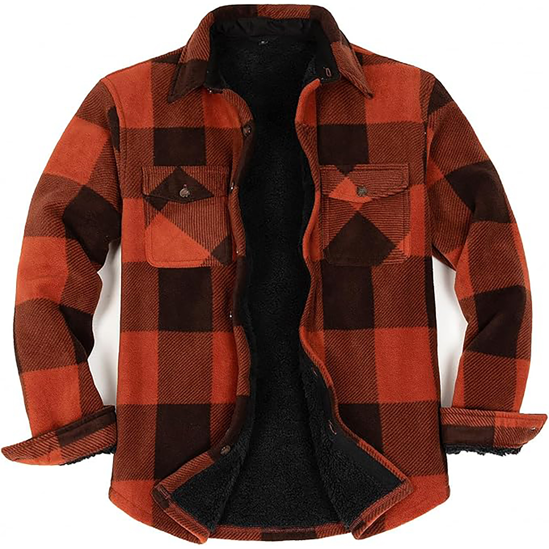 Men's Flannel Shirt Jacket 2