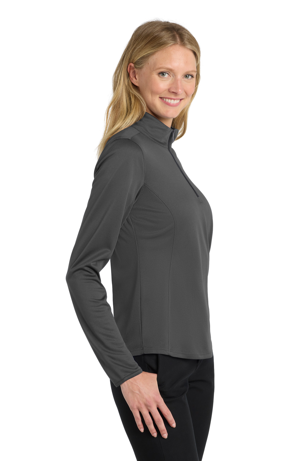 Port Authority Women's Silk Touch Performance 1/4-Zip LK584 7