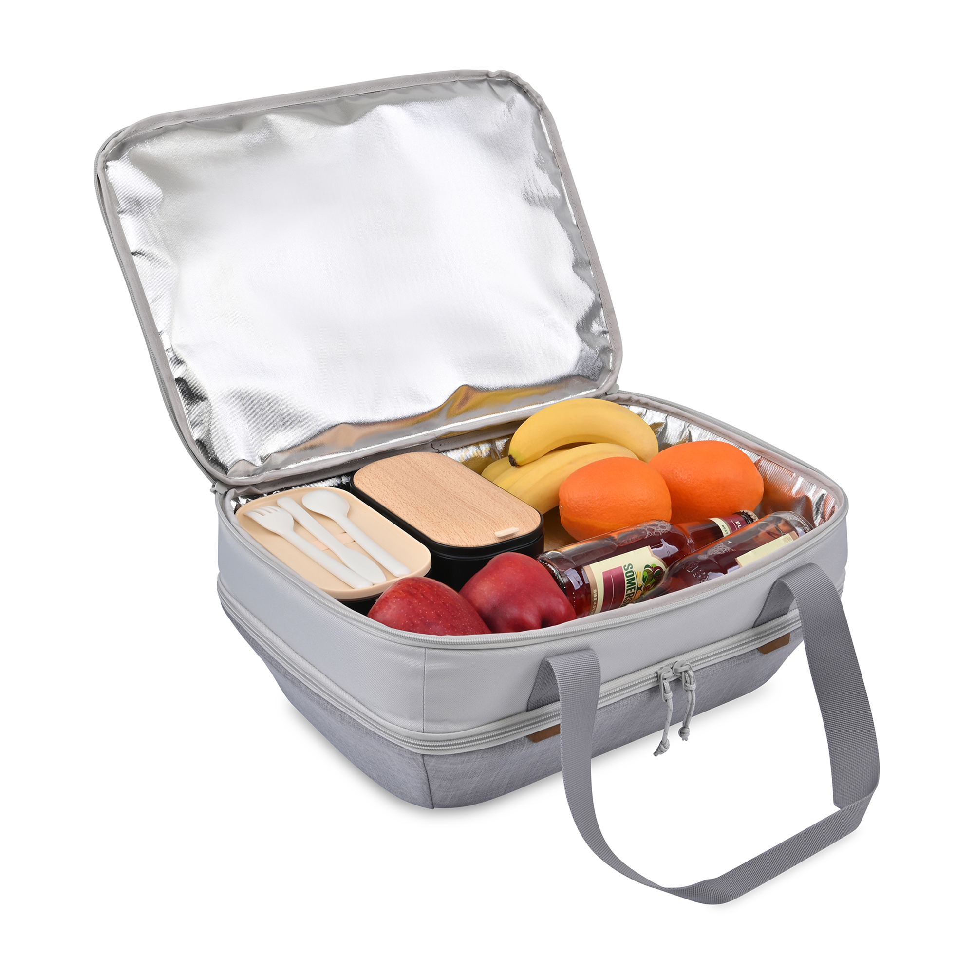 Parkview Recycled rPET Insulated Dual Food Carrier 14