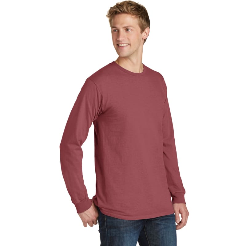 Port & Company Beach Wash Garment-Dyed Long Sleeve Tee 83