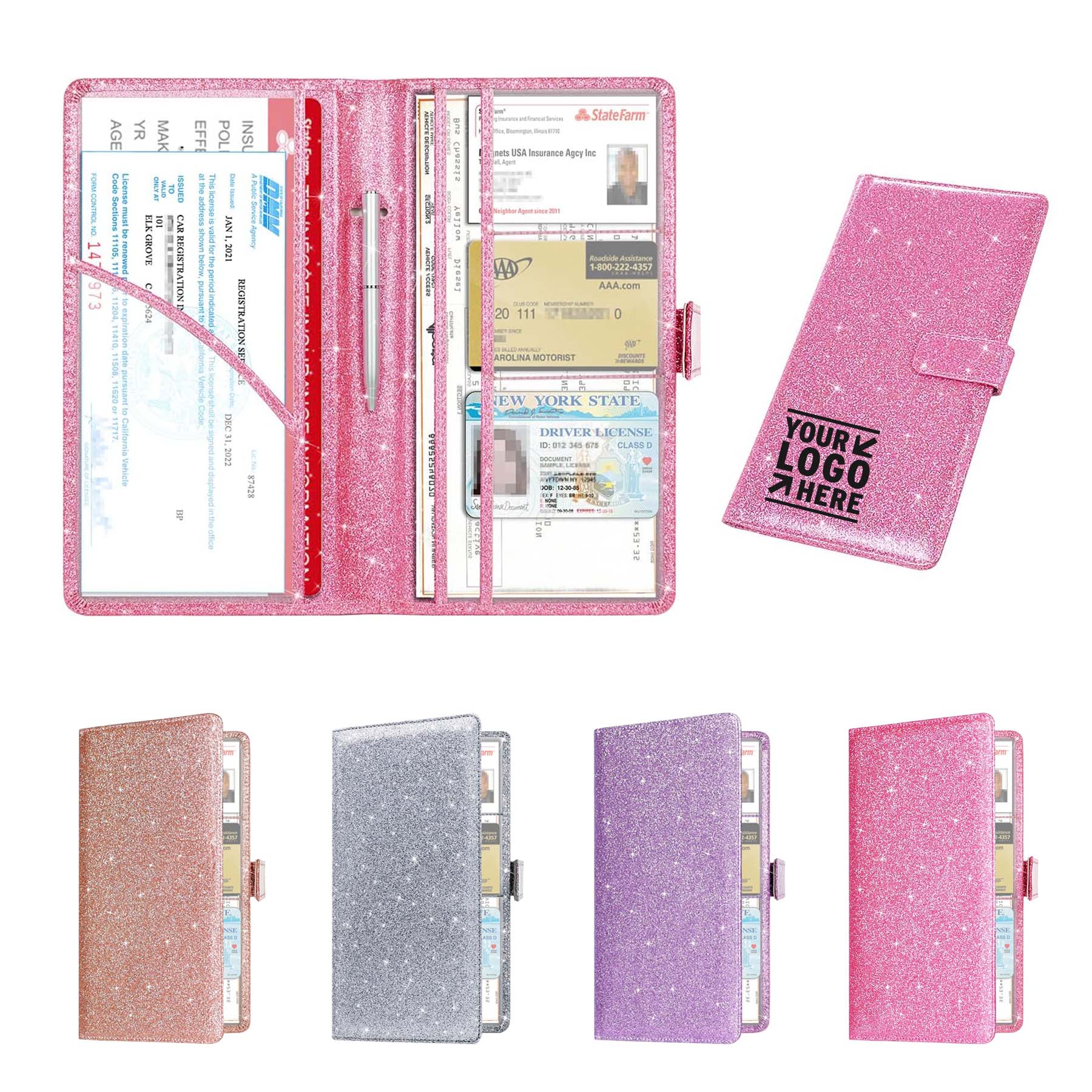 Car Registration and Insurance Holder 1