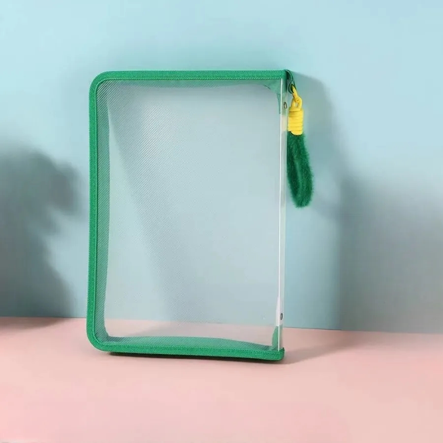 Transparent Zipper File Bags 5