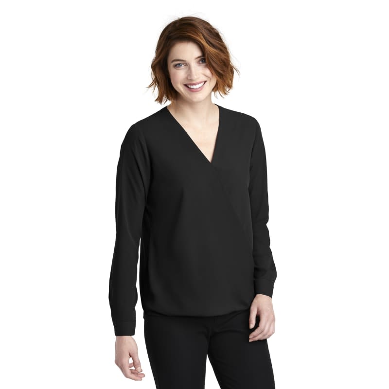 Port Authority Ladies Wrap Blouse. 14