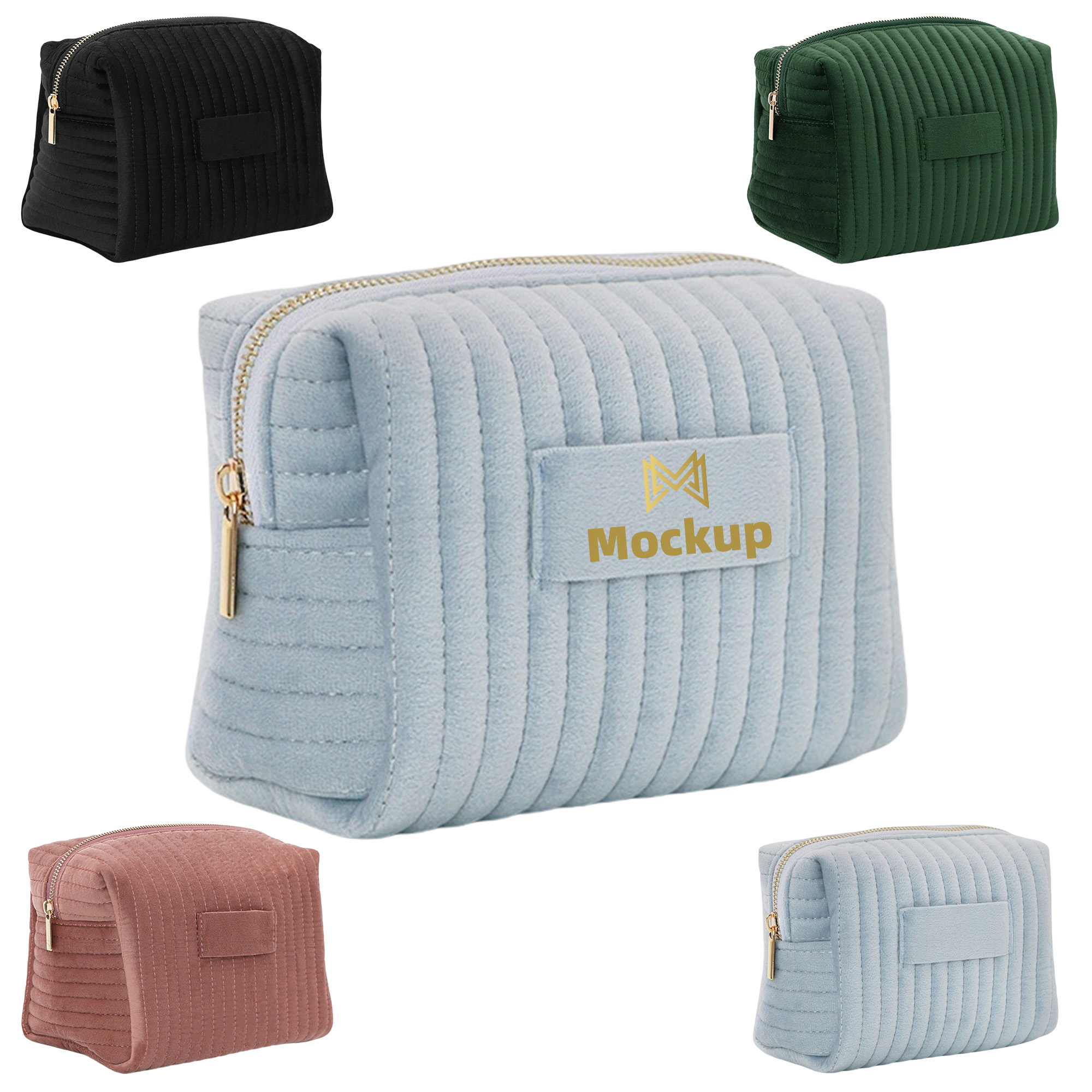 Velvet Toiletry Makeup Bag 2