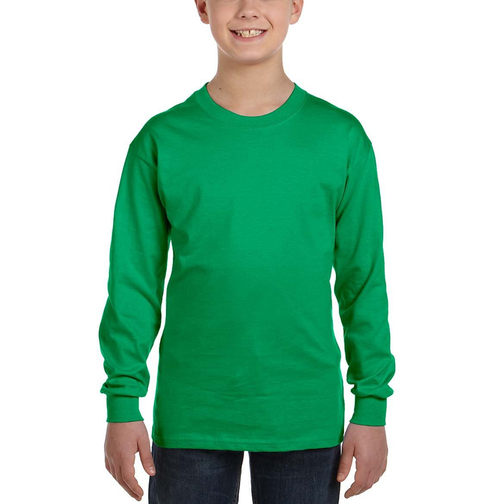 Gildan Heavy Cotton Youth Long Sleeve T-Shirt 4