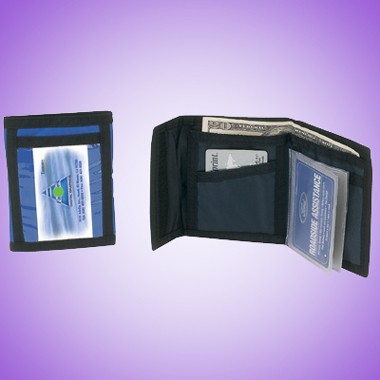 BUSINESS WALLET WITH CLEAR POCKET WINDOW 2