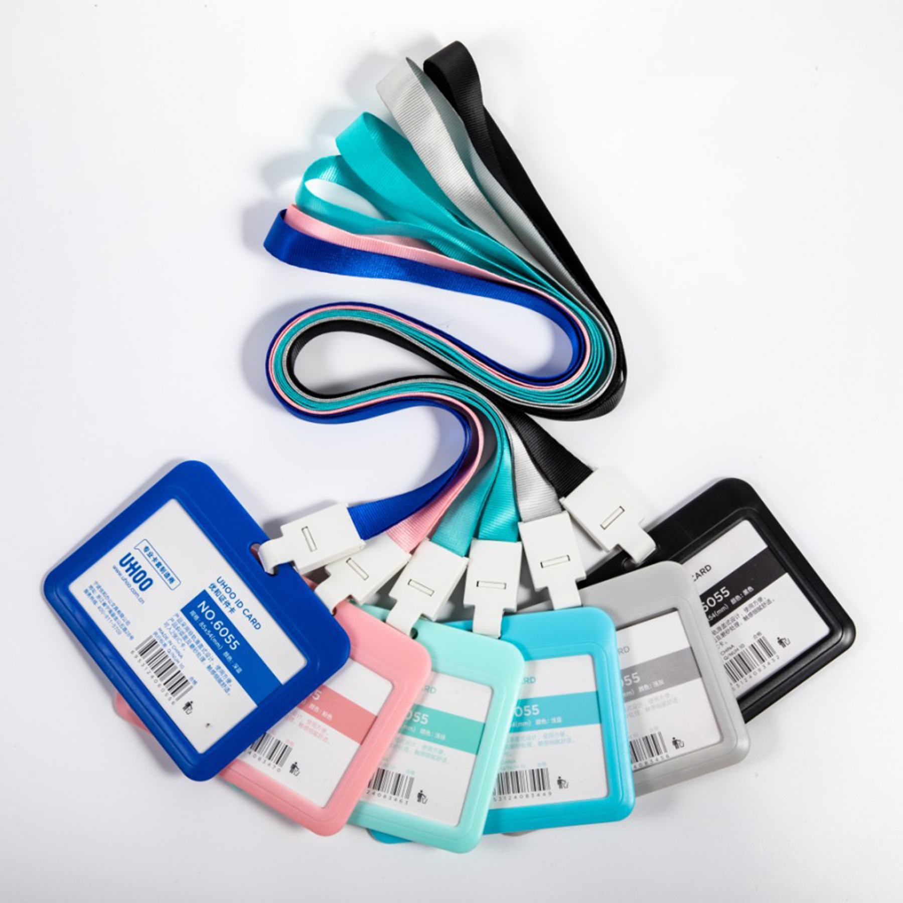 Lanyard With Plastic ID Card Holder 5