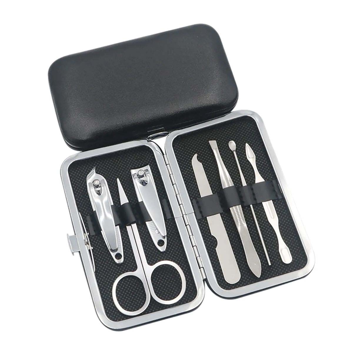 Stainless Steel Nail Clipper Kit with Travel Case 5