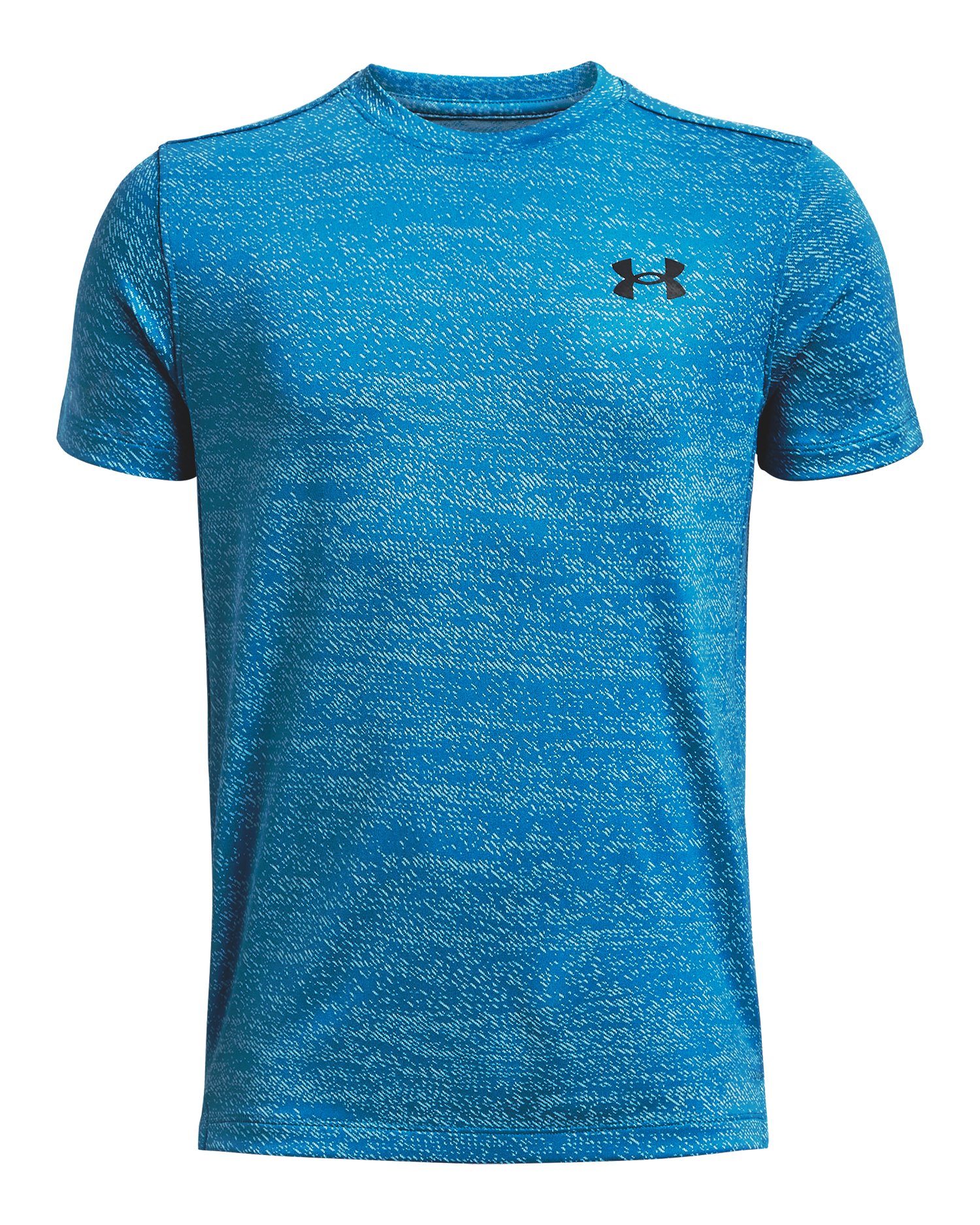 UA Tech Vent Jacquard Boys' Short Sleeve 5