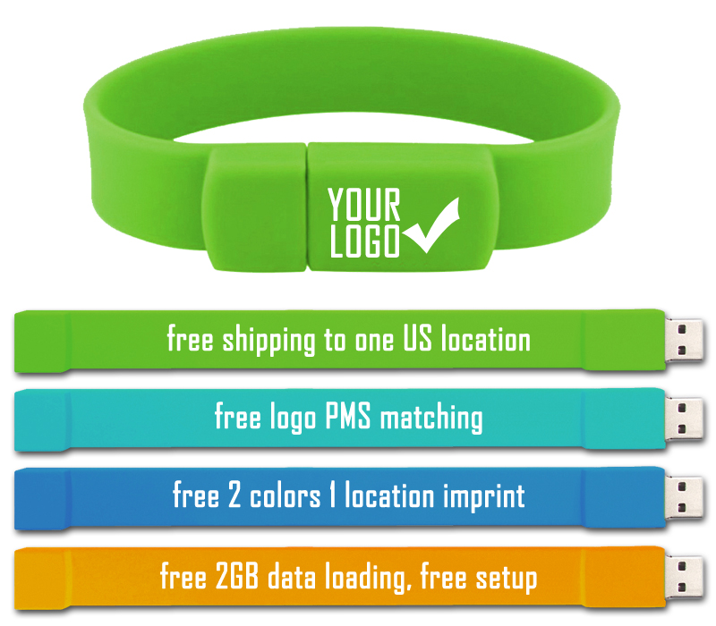 AP 157 Silicone Wristband USB Webkey 4