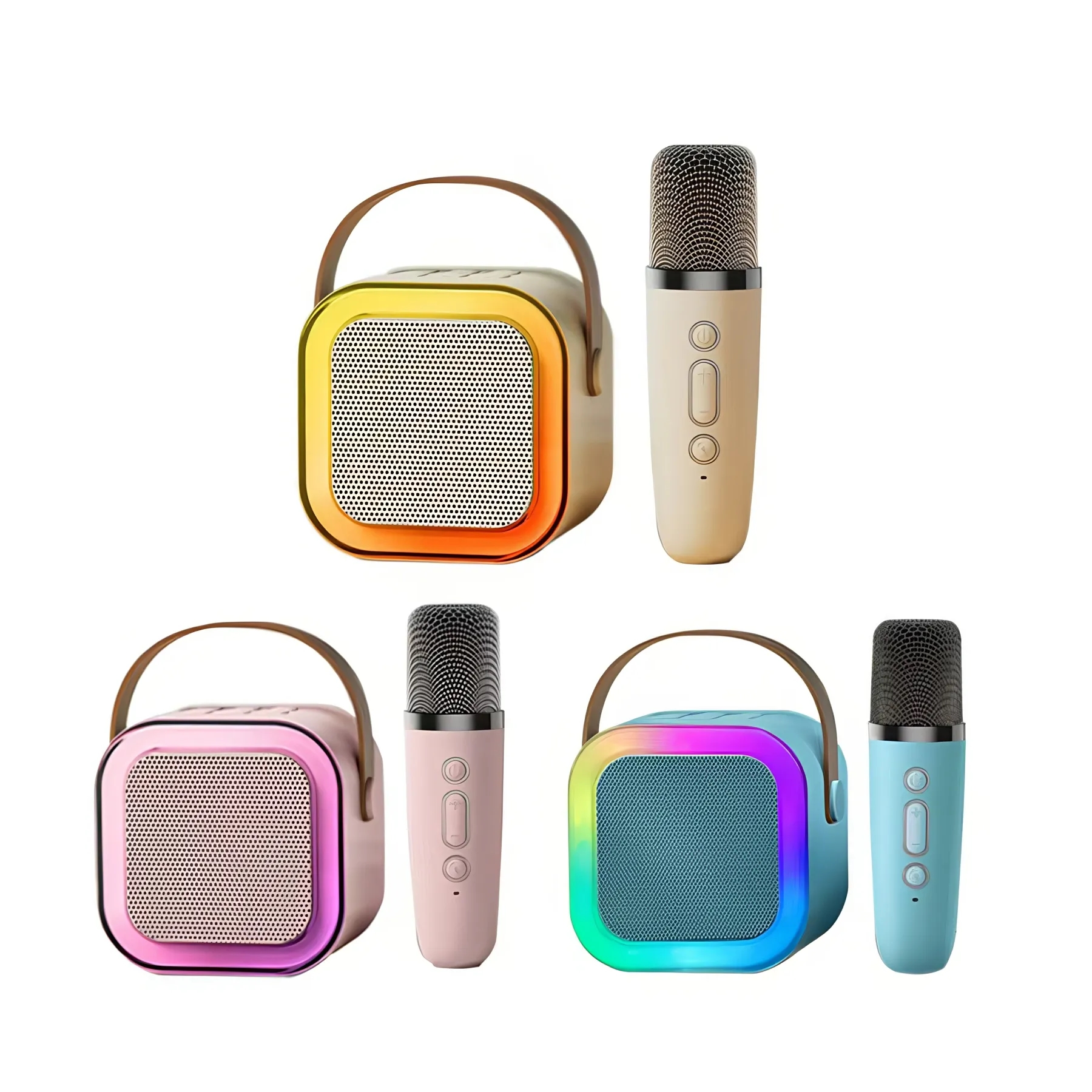 Mini Karaoke Machine with Wireless Microphone 5