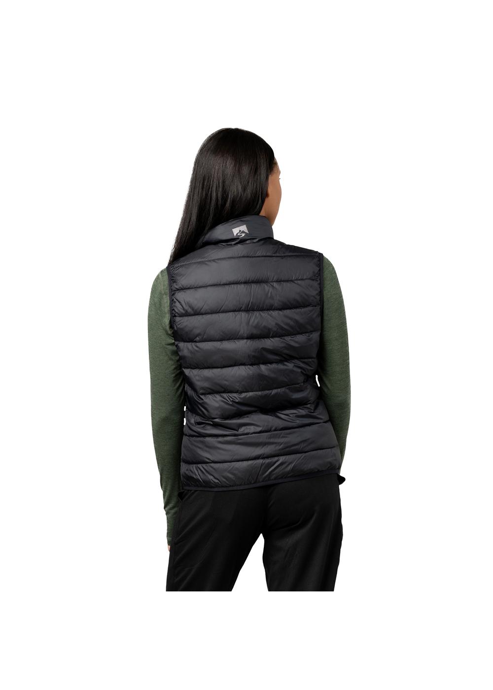 Storm Creek Women's Pacific Puffer 100 GSM Insulated Faux Down Packable Quilted Vest 8