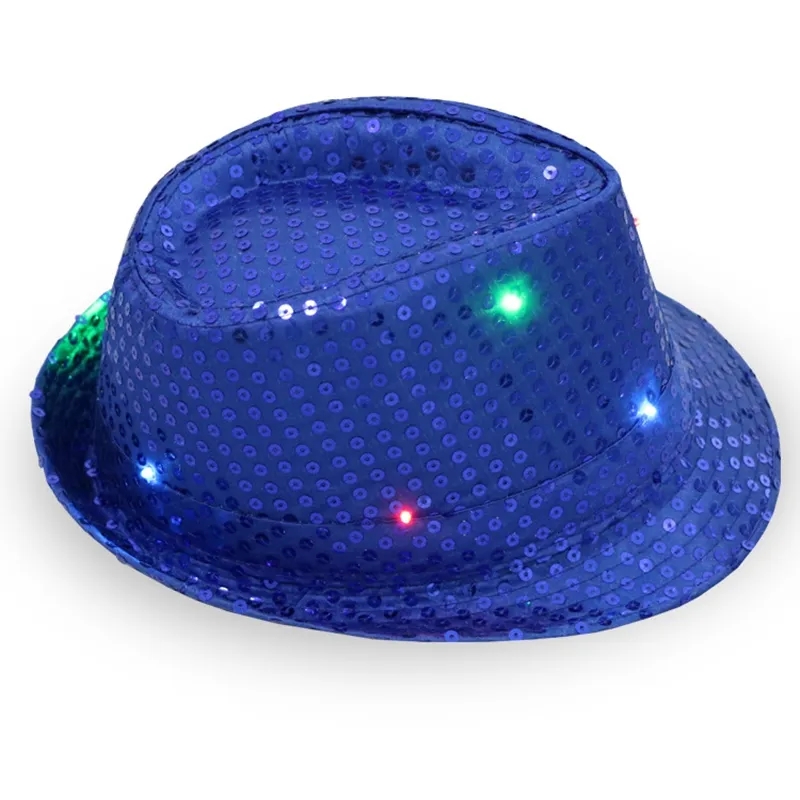 Flashing Fedora Hat For Parties St Patrick'S Day 10