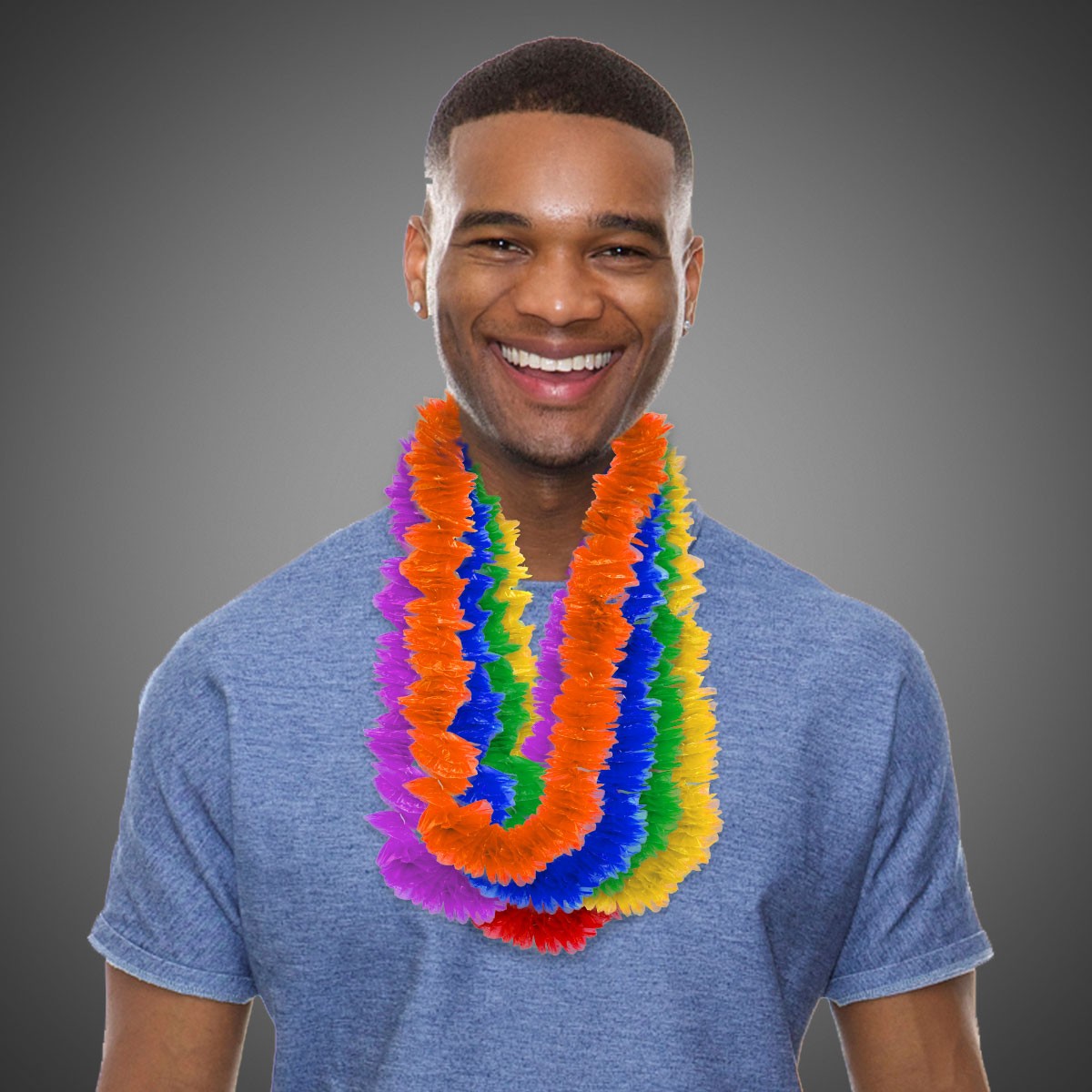 2" Solid Color Lei 2