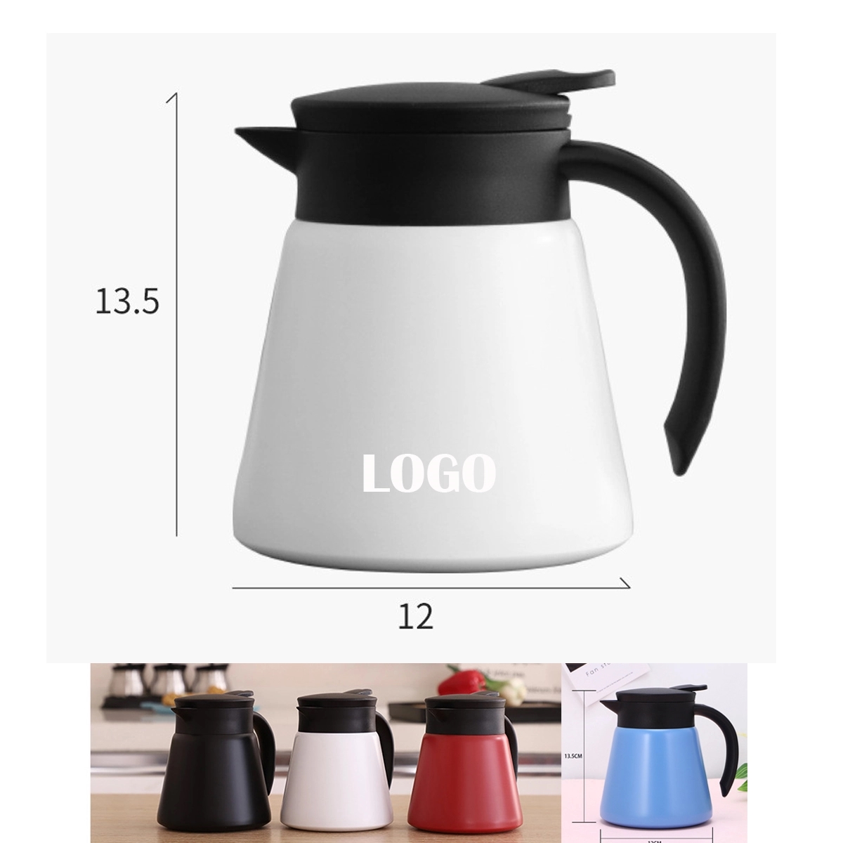 Stainless Steel Thermal Coffee Carafe 4