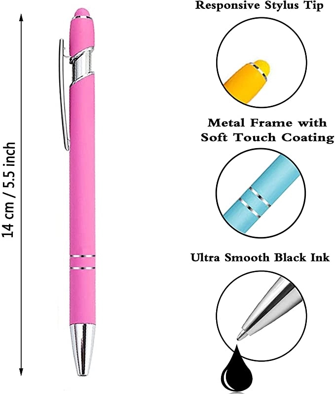 Ballpoint Pens with Stylus Tip 6