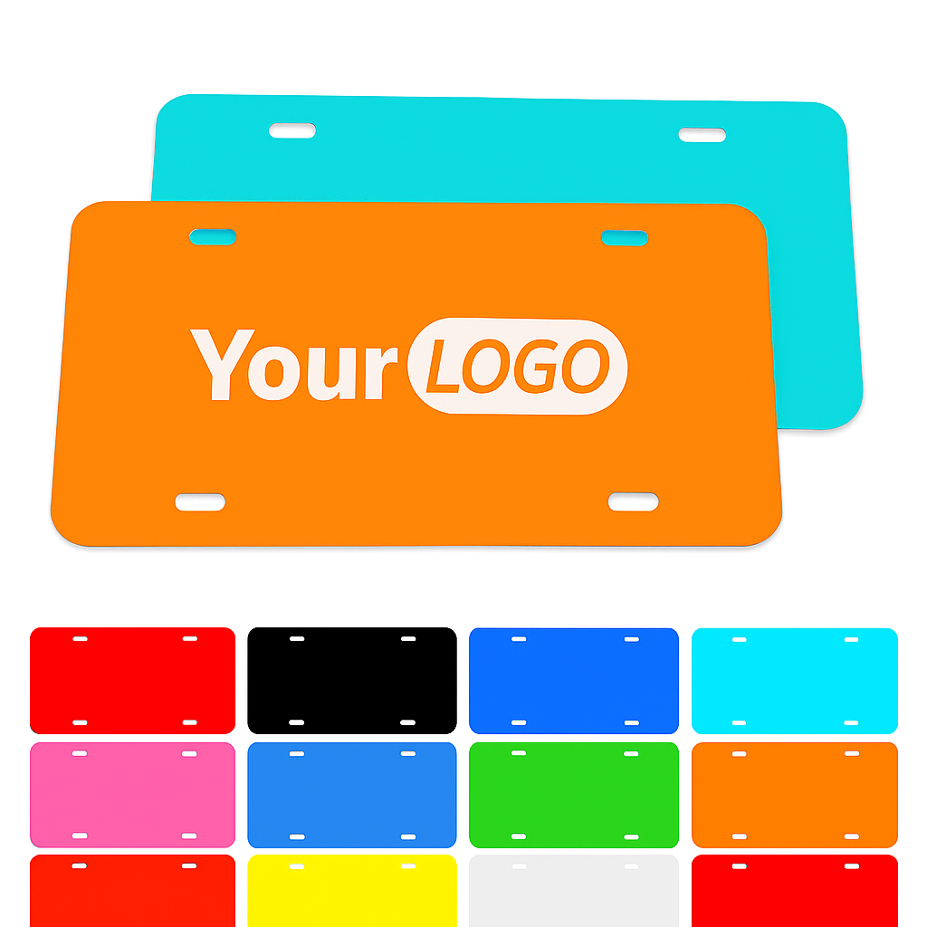 Custom Metal License Plate 3