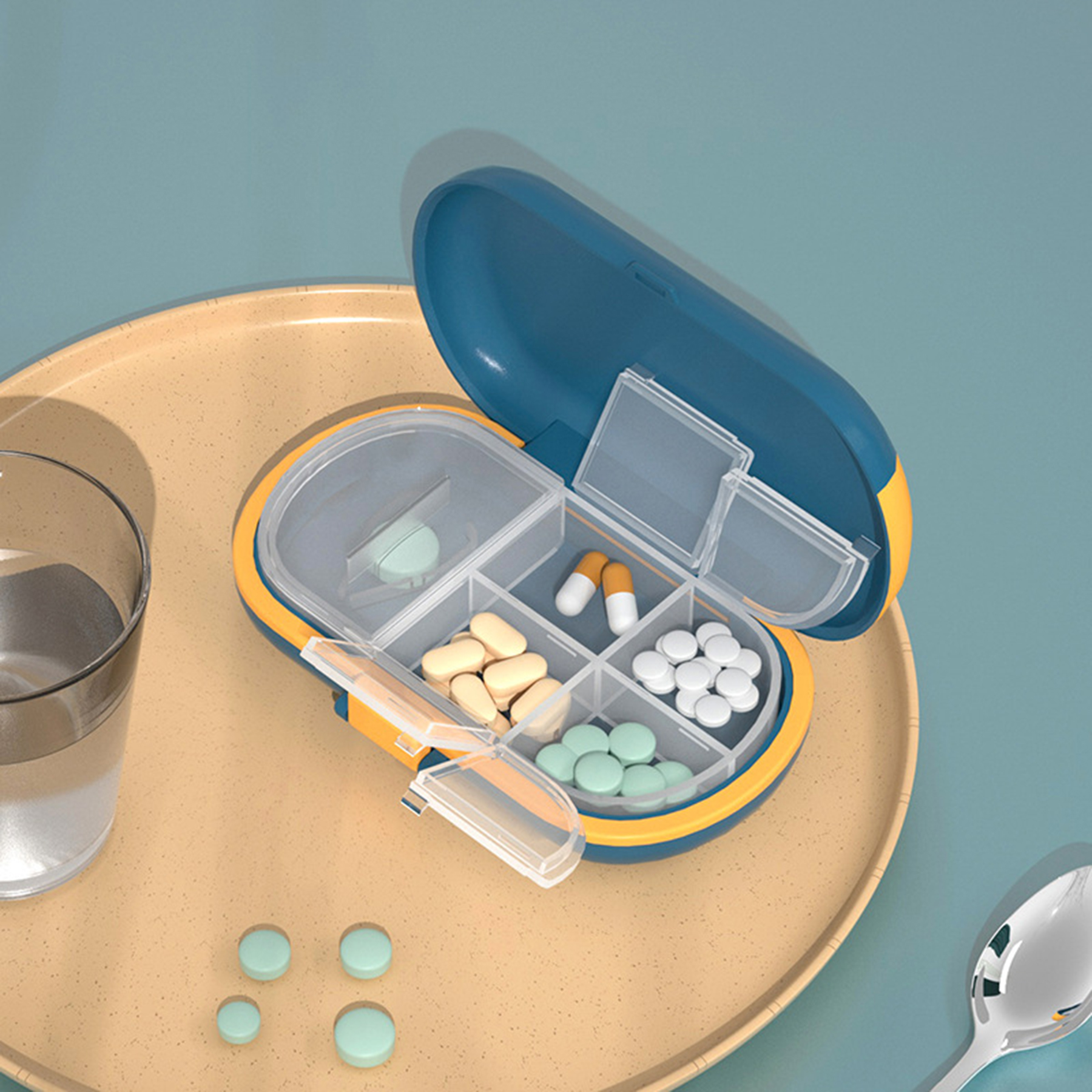 High Quality Travel Pill Organizer 4