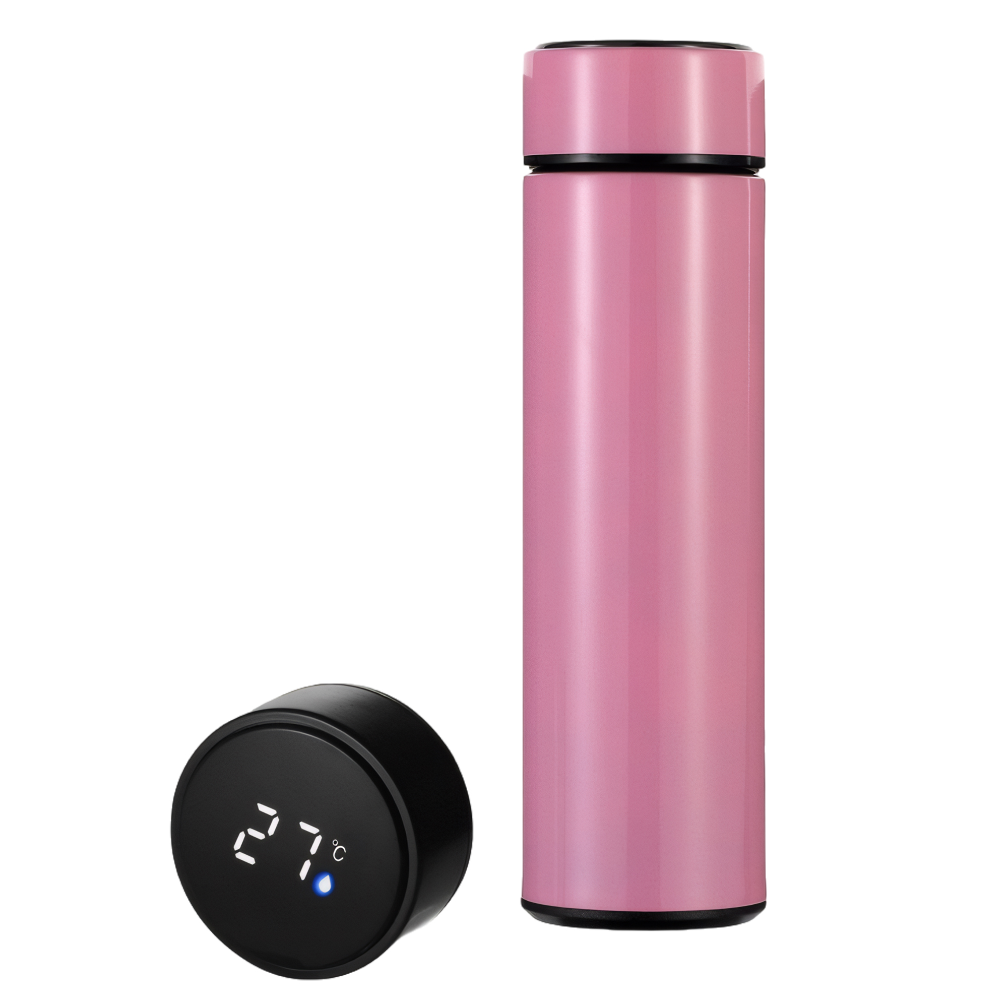 17oz Smart Insulated Bottle with LED Temperature Display for Hot 2