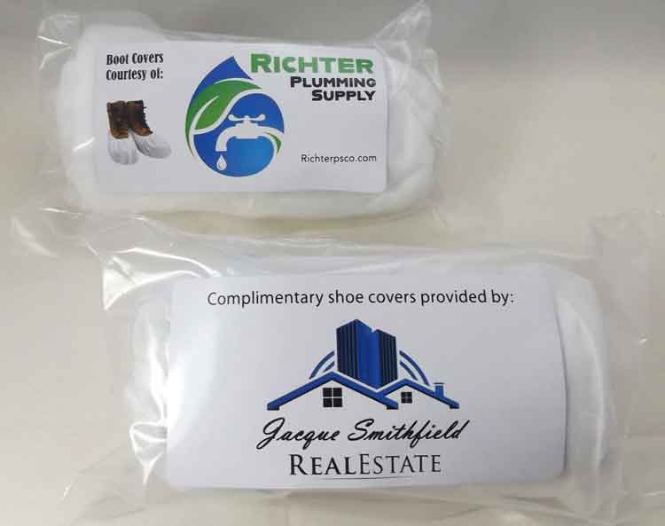 SMS, "Spunbound" Non-woven Shoe Covers - PromoPack                        5