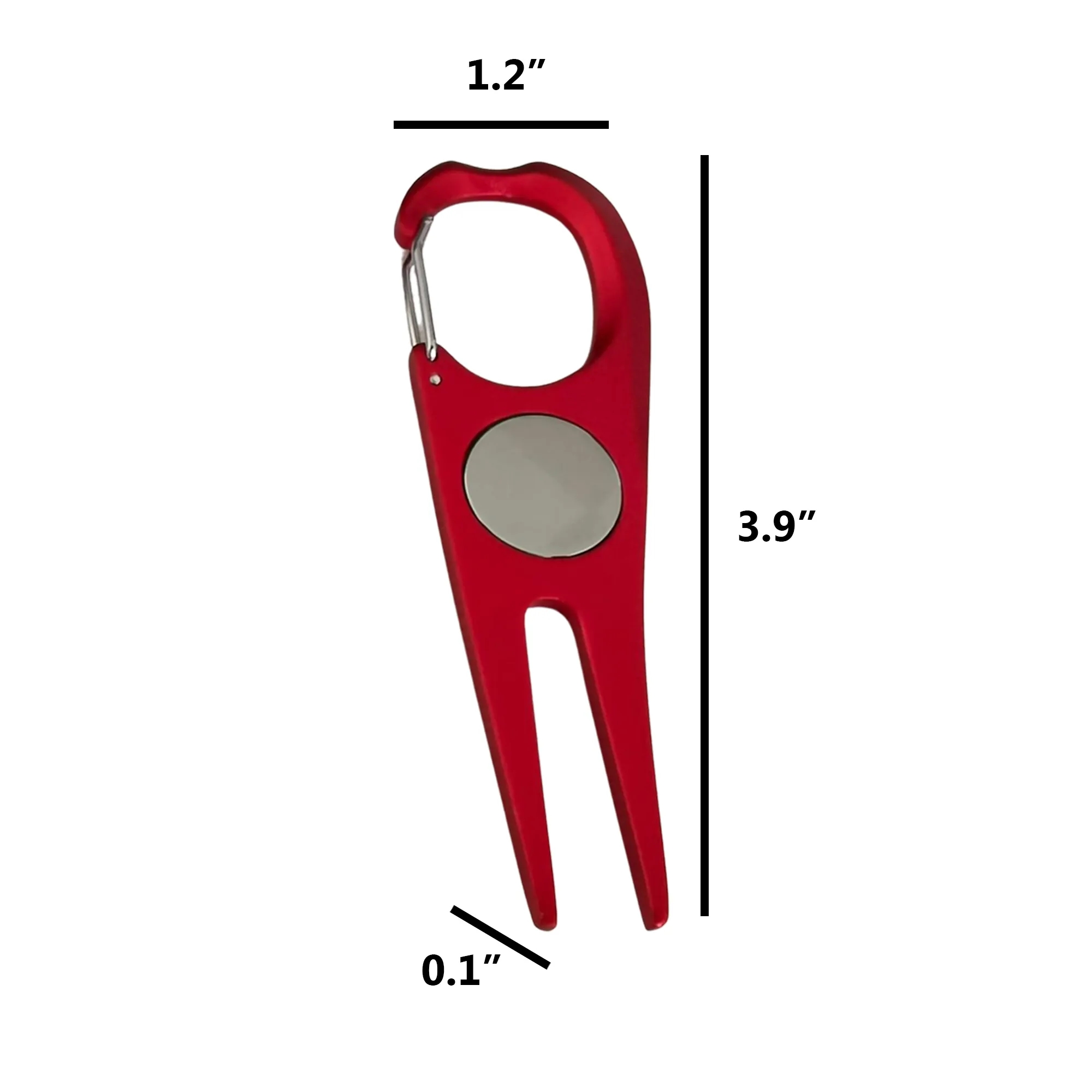 Ergonomic Aluminum Golf Green Fork 5