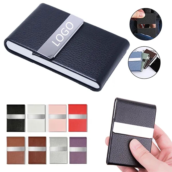 PU Business Card Holder 2