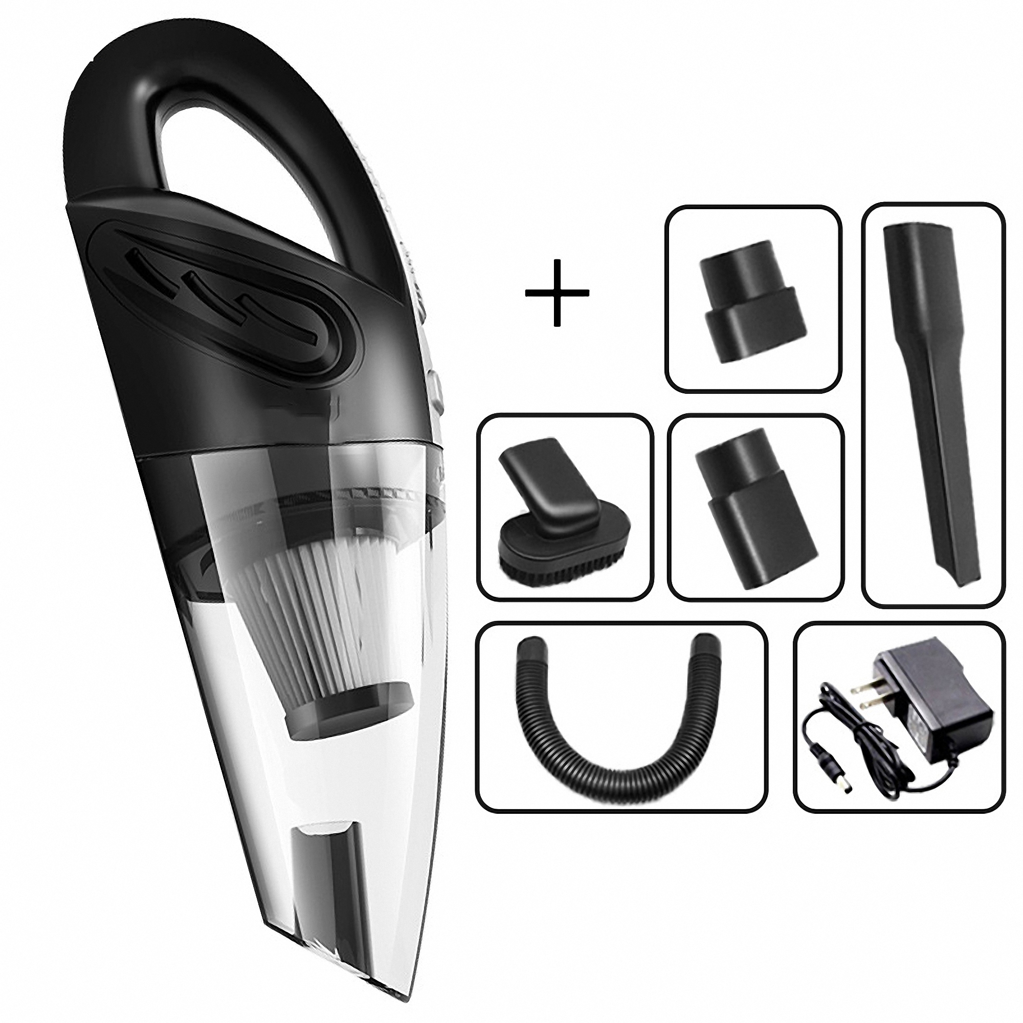 High-Power Cordless Car Vacuum Cleaner